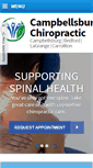 Mobile Screenshot of campbellsburgchiropractic.com